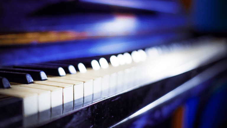 Descriptive photo to provide some extra quality to this written section expanding on the benefits of Jolie Musique's excellent group piano class program, where students can enjoy learning piano with the best piano lessons in Apex, NC.